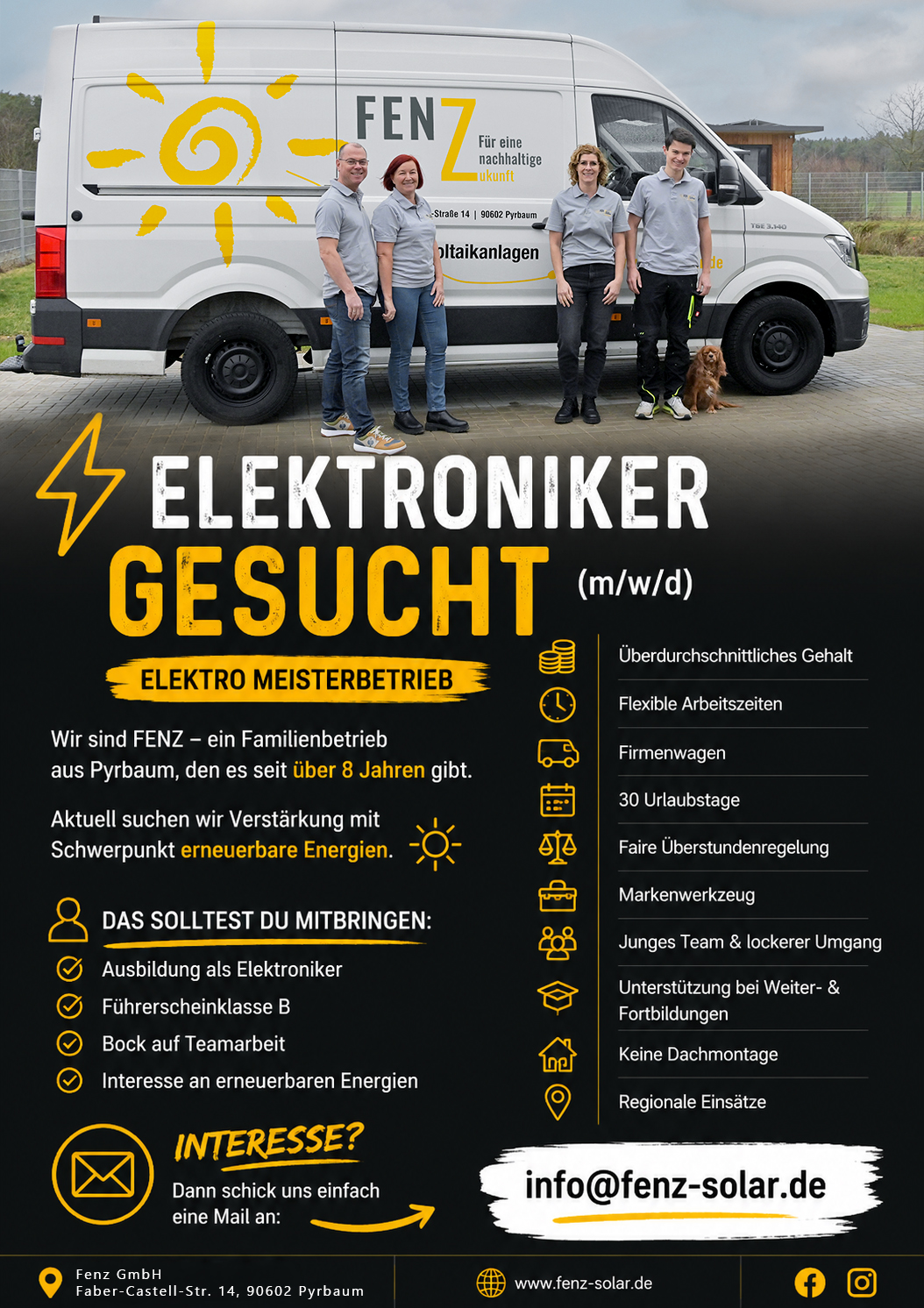 Elektroniker gesucht